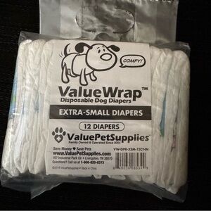 XS Disposable Dog Diapers